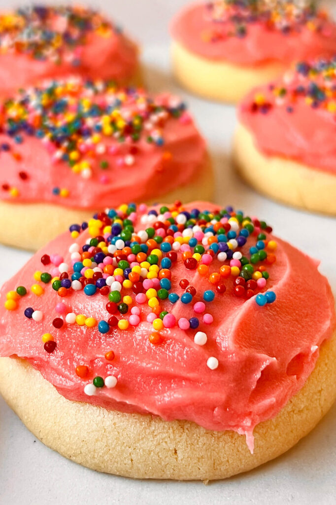 Cómo hacer Galletas suaves de azúcar con betún