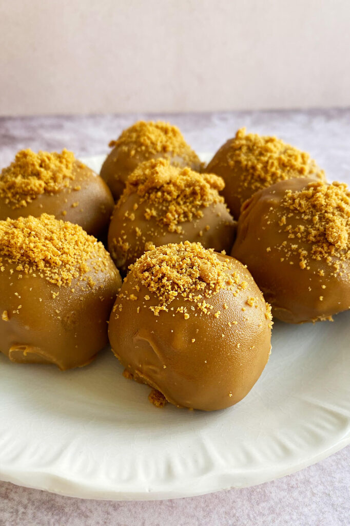 Biscoff cheesecake bites recipe