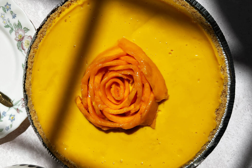 No-oven mango pie