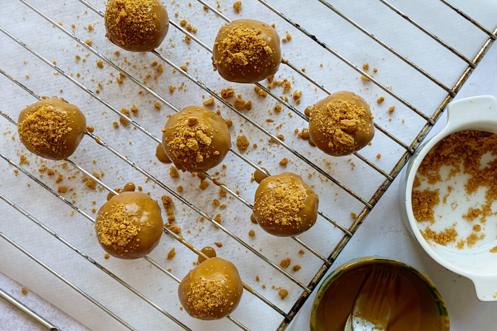 Receta de Bites de cheesecake de lotus