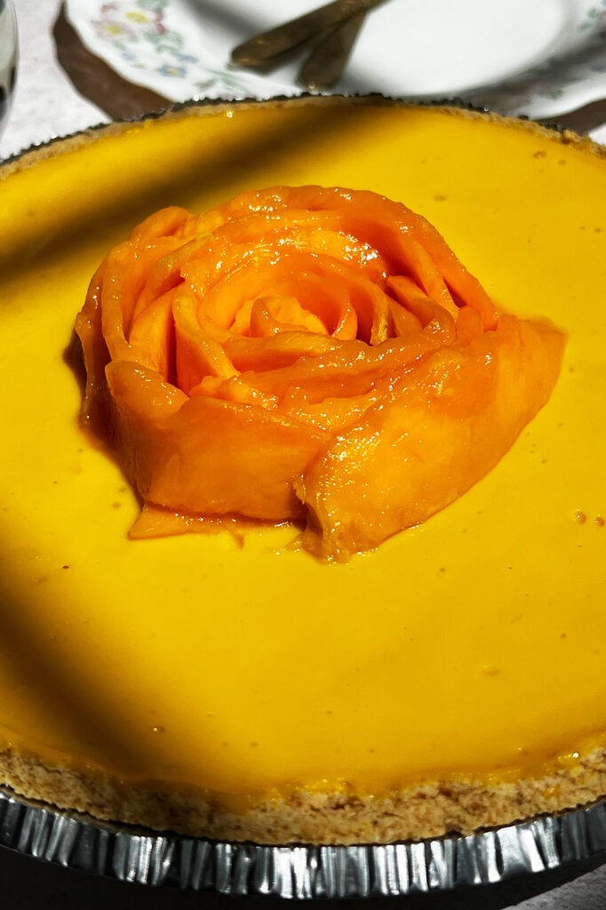 Receta de Pay de mango sin horno