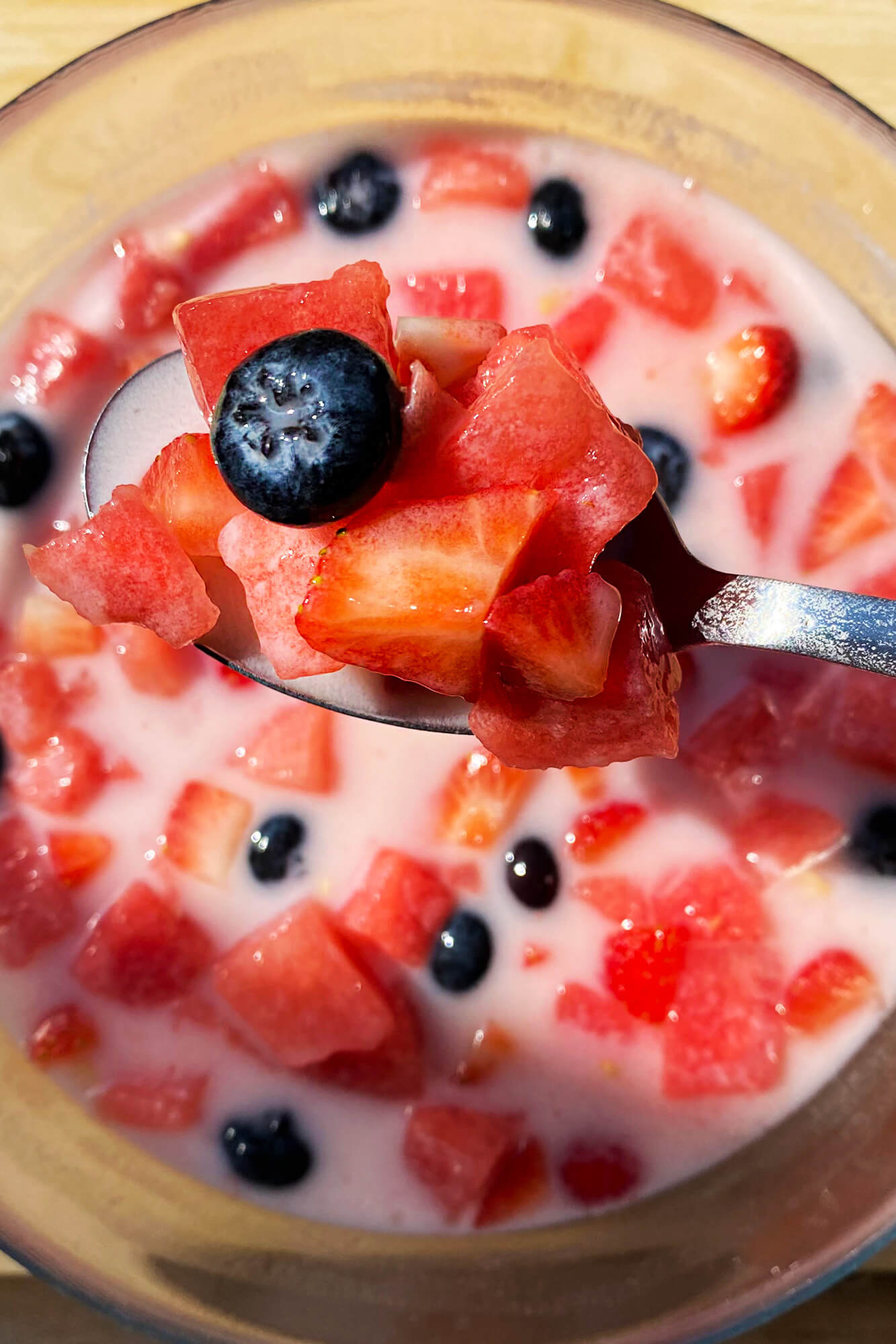 Hwachae, postre Coreano de sandía