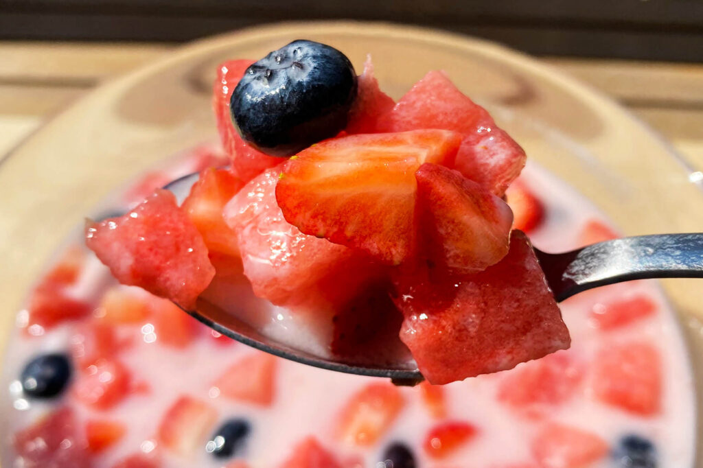 How to make Hwachae watermelon korean dessert