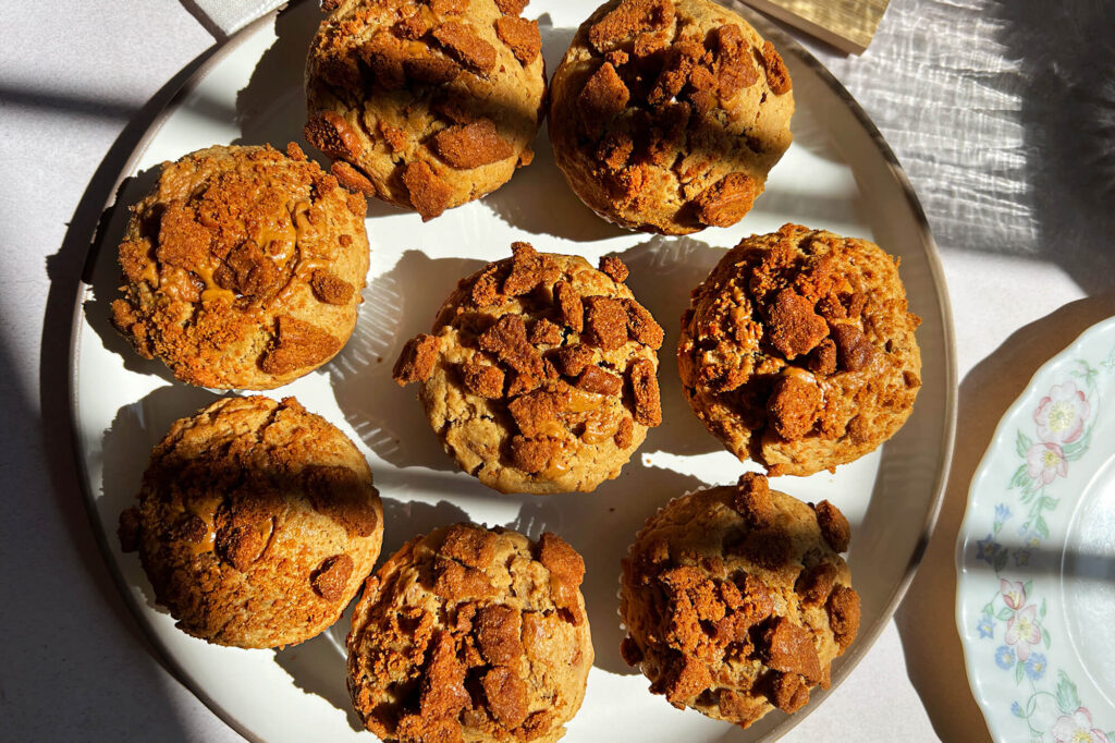 Muffins de galletas lotus