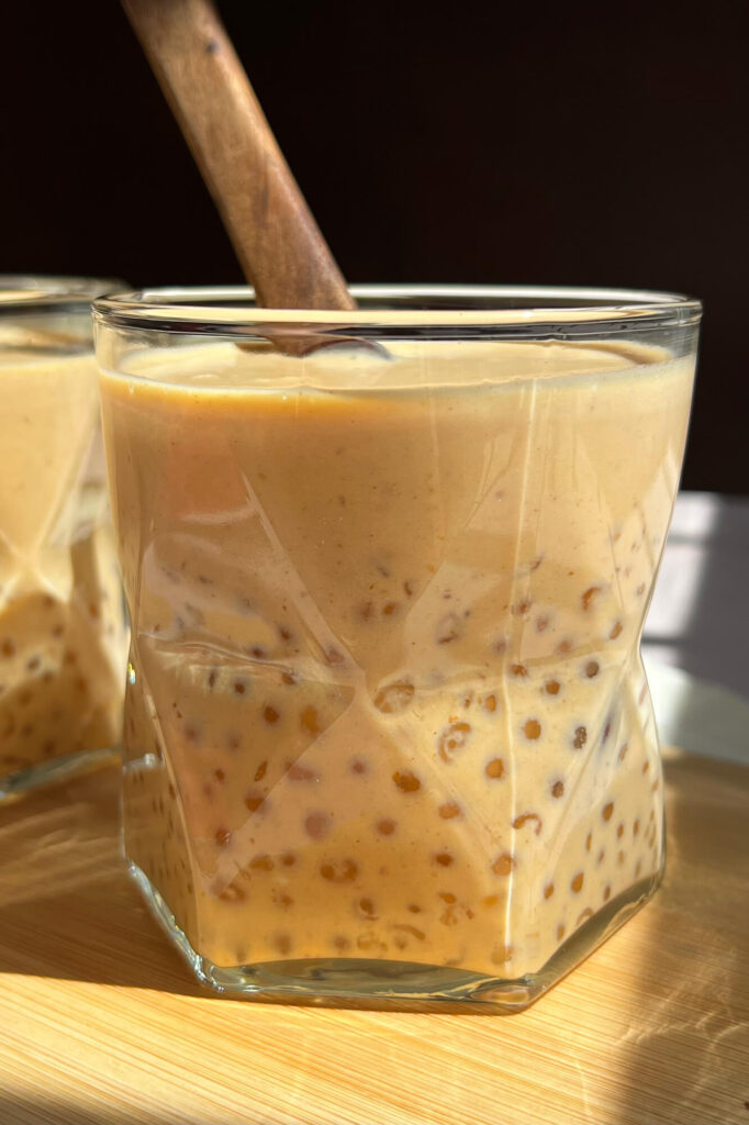 Receta de Sago de pumpkin spice