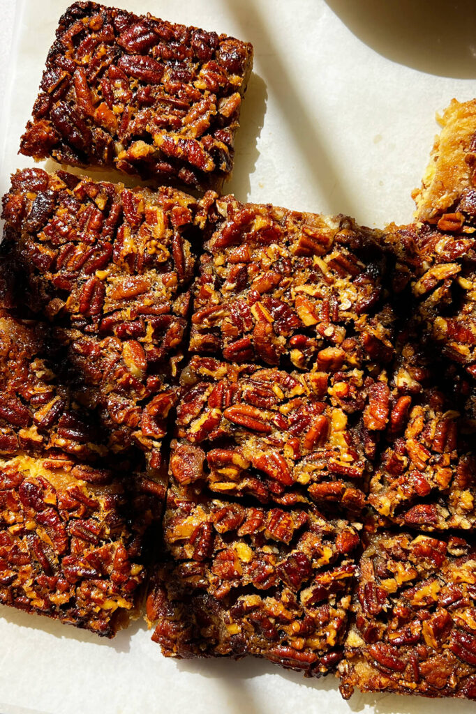 The best Pecan pie bars