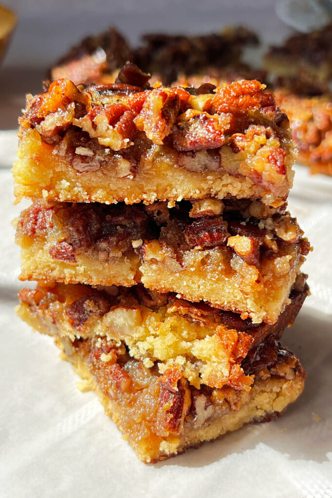 How to make Pecan pie bars