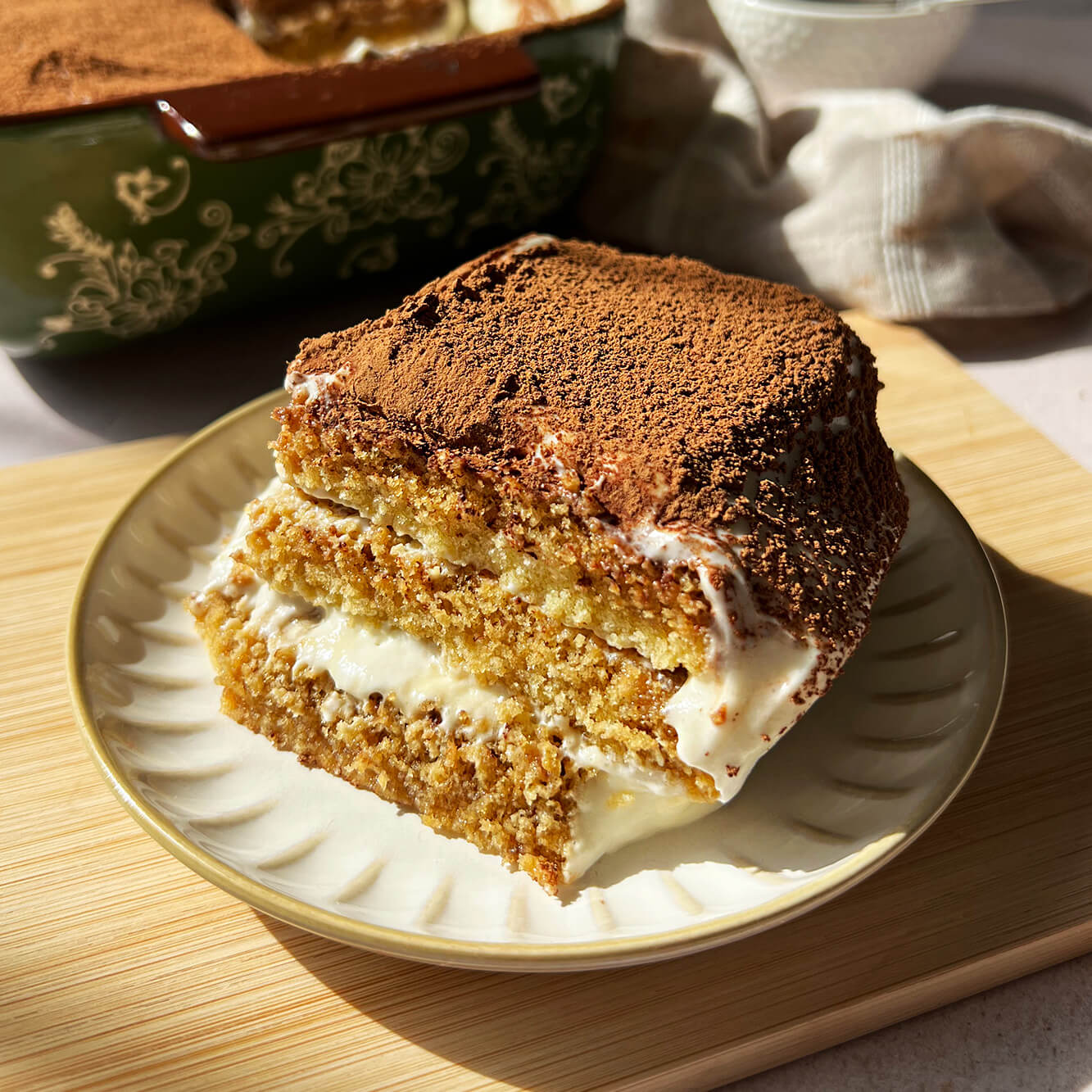 Fotografía de la receta de el mejor tiramisu.