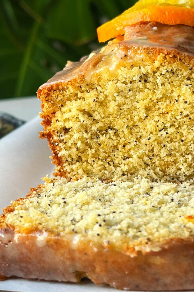 Receta de Panqué de naranja y semillas de amapola