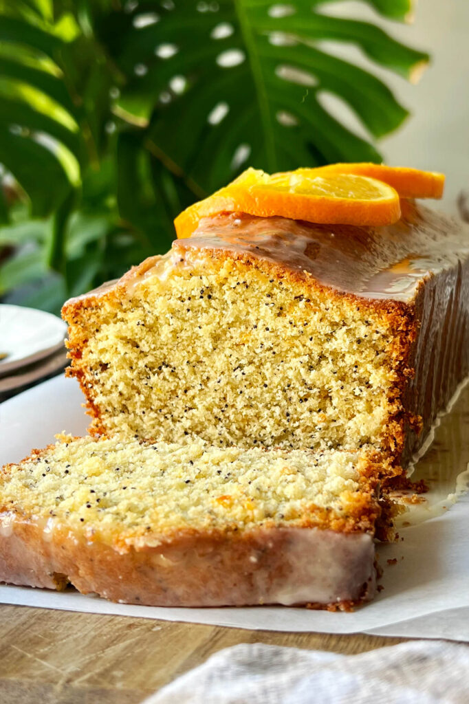 El mejor Panqué de naranja y semillas de amapola