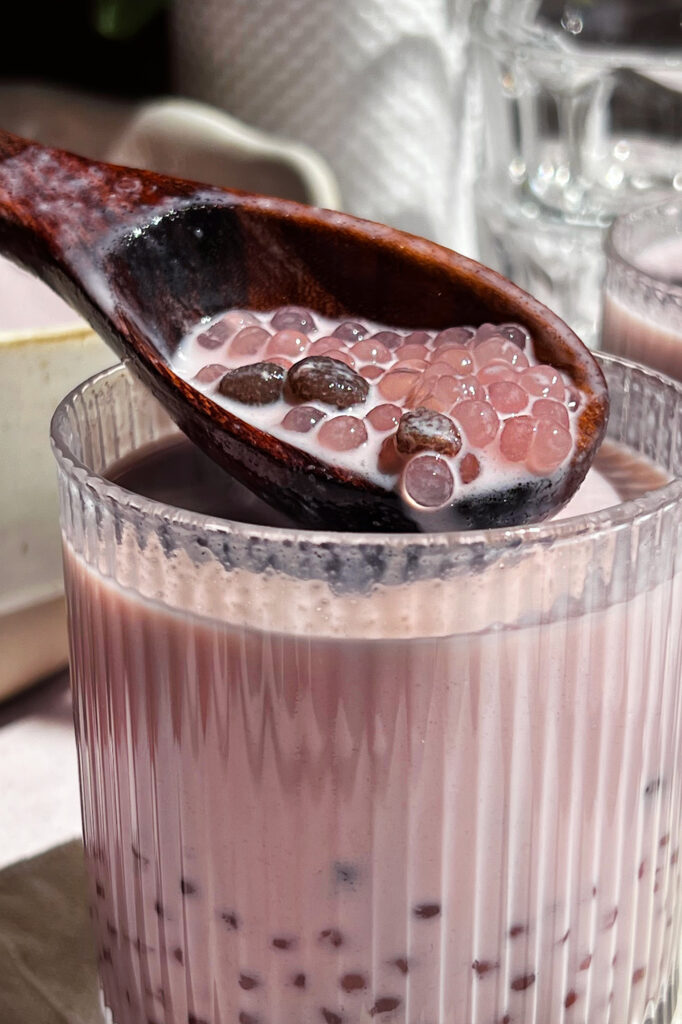 Receta de Sago de taro