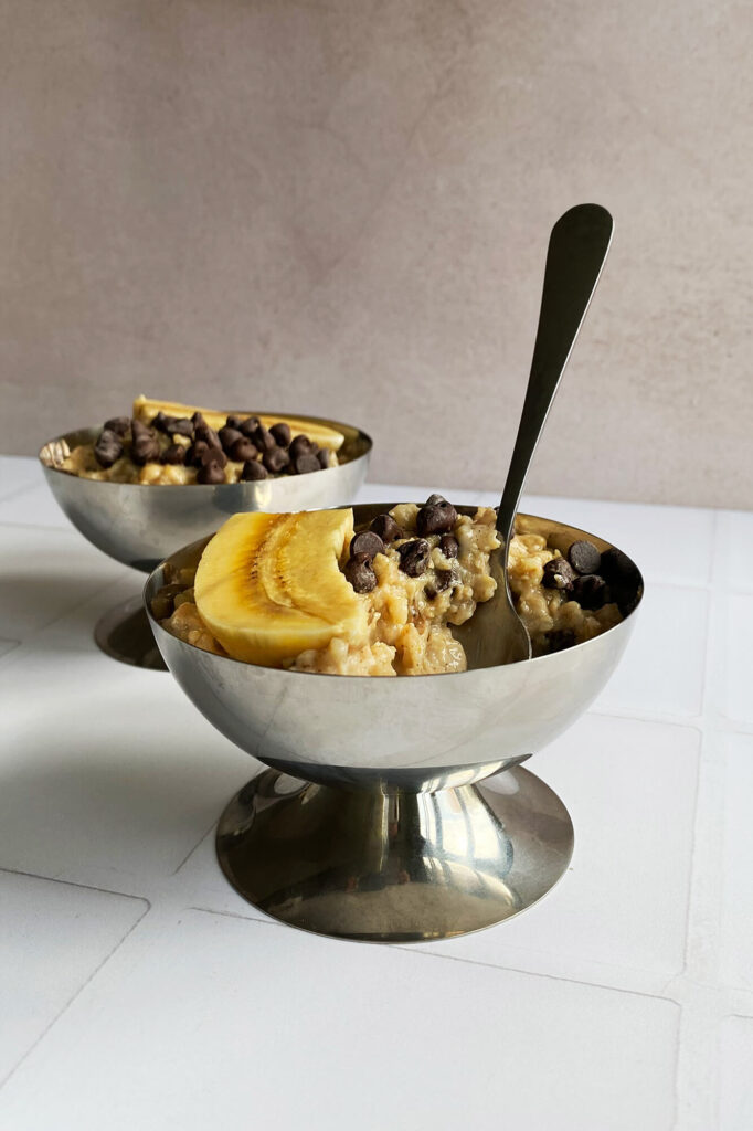 Banana bread oatmeal 