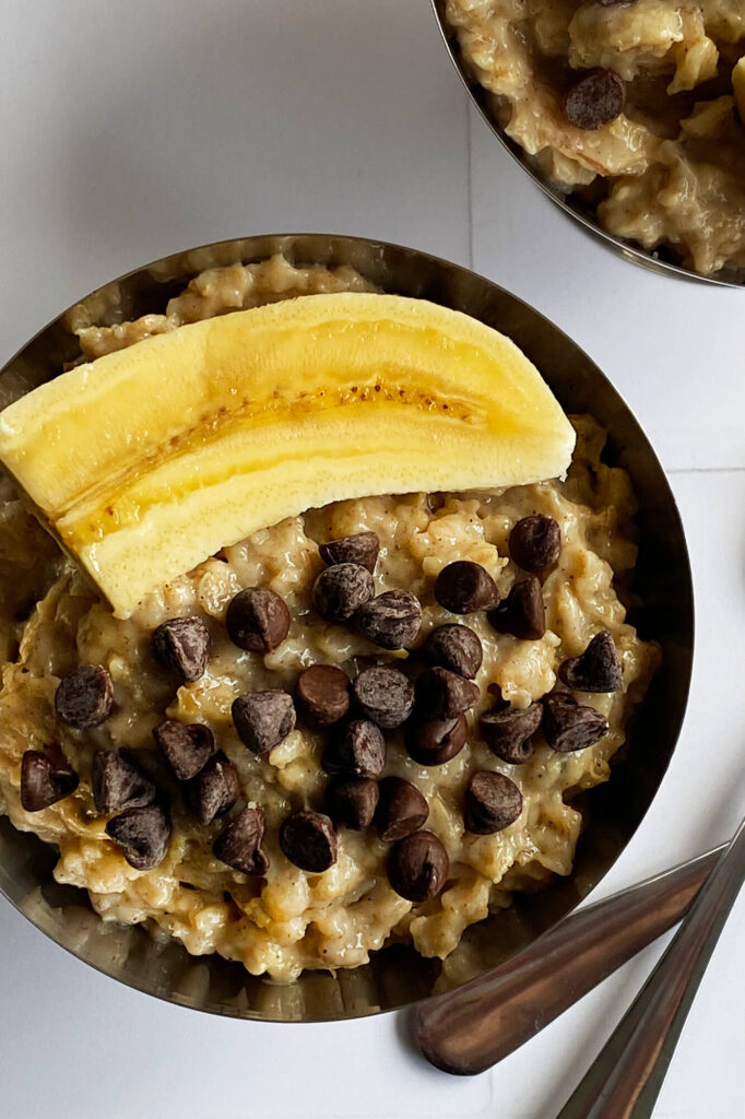 The best Banana bread oatmeal 