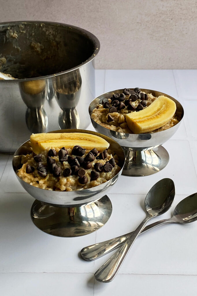 Banana bread oatmeal recipe