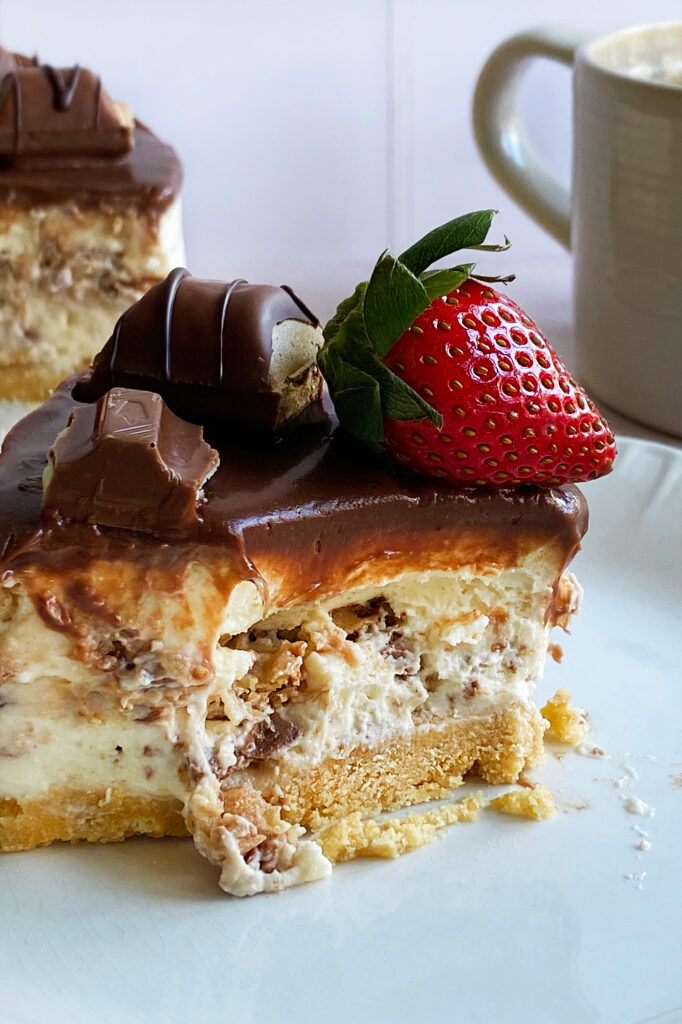 No-Bake Kinder bueno cheesecake recipe
